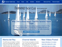 Tablet Screenshot of fairwind.org